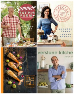 cookbook collage