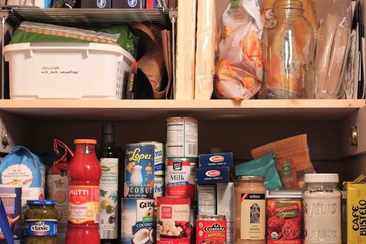 messy pantry