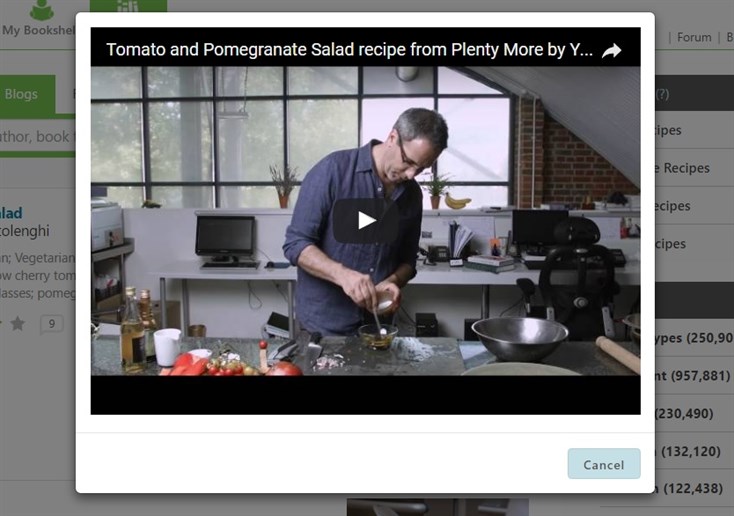 video recipe