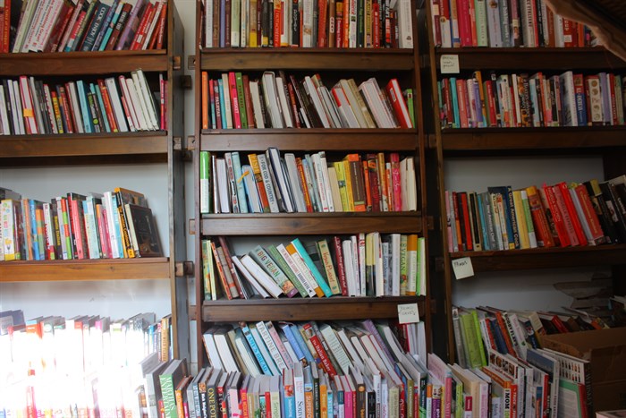 bookshelves
