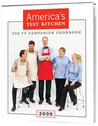 America's Test Kitchen cookbook