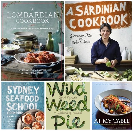 Cookbook collage