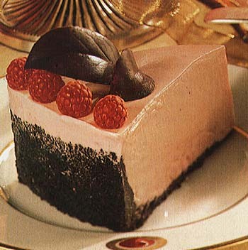 raspberry mousse