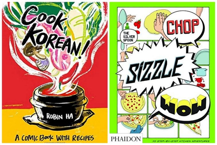 Comic cookbooks