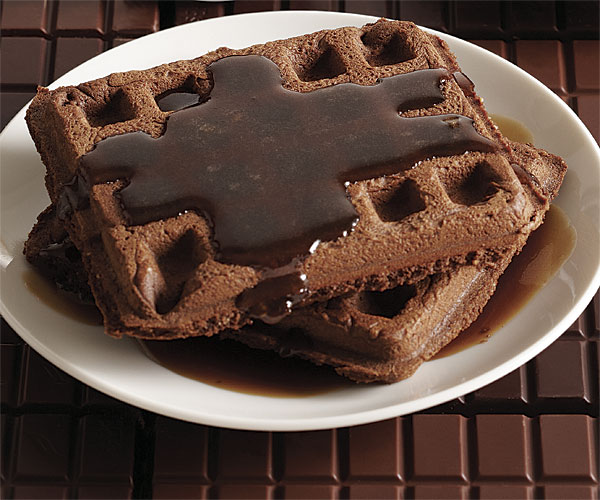 Chocolate waffles