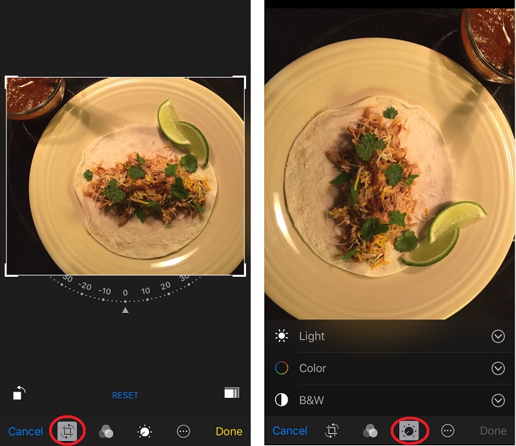 iPhone photo tools
