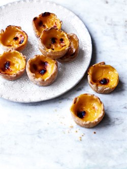 Portuguese lemon tarts