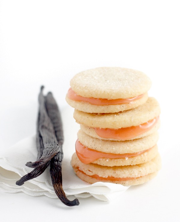 Vanilla bean cookies