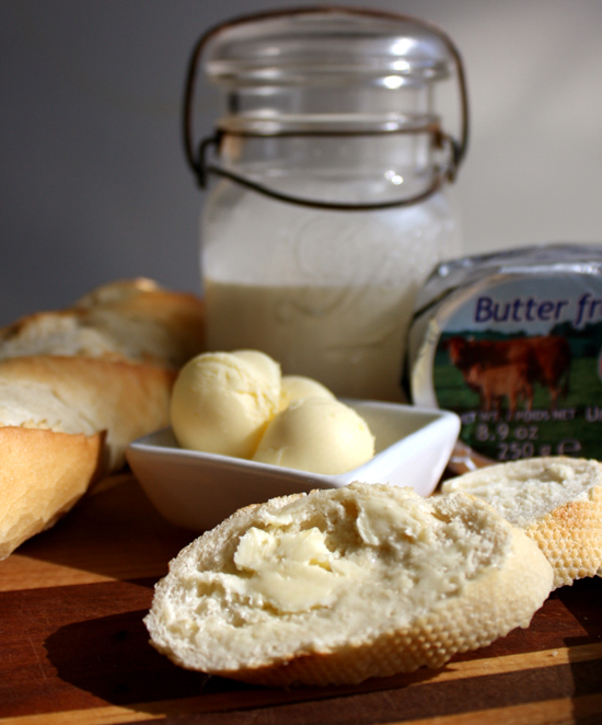 Cultured butter