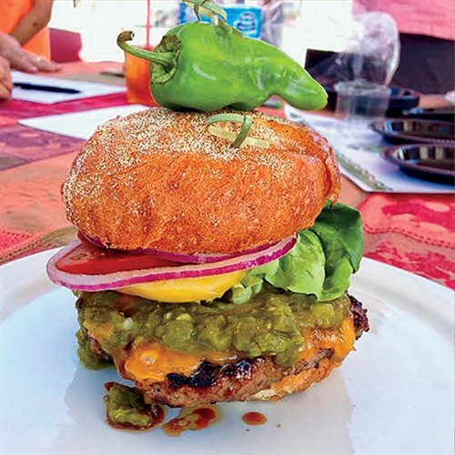 Spicy burger