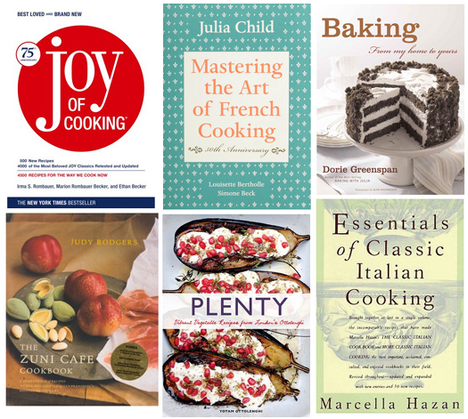 cookbook collage