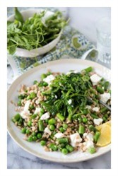 Spring pea salad