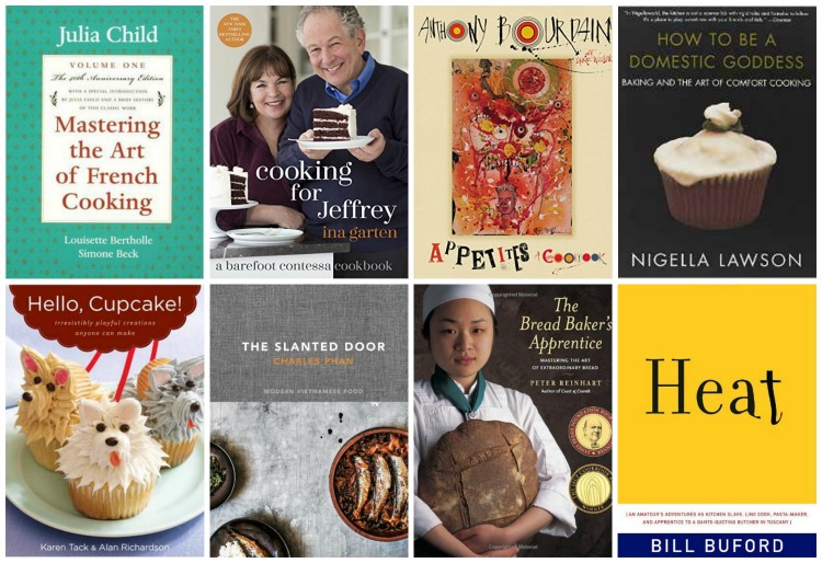 cookbook collage