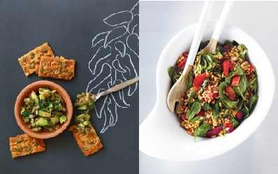 Amaranth and kamut