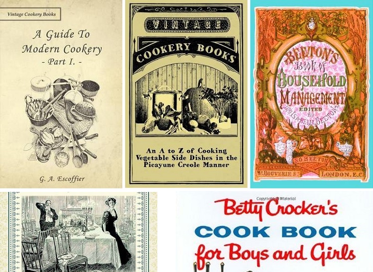 vintage cookbooks