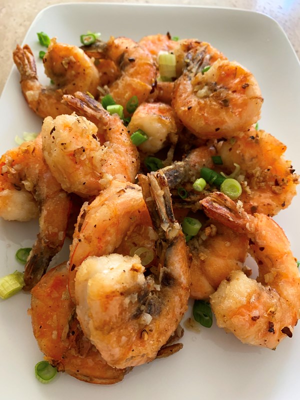 Salt and pepper shrimp
