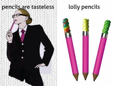 Lolly pencils