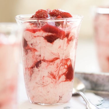rhubarb fool