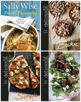 cookbook collage
