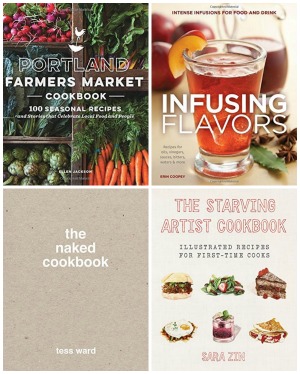 cookbook collage