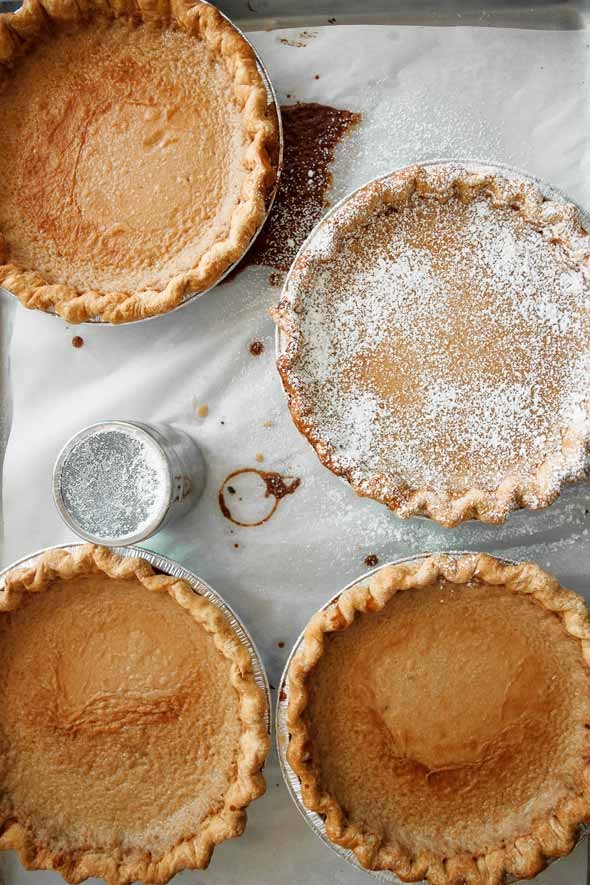 Hoosier sugar cream pie