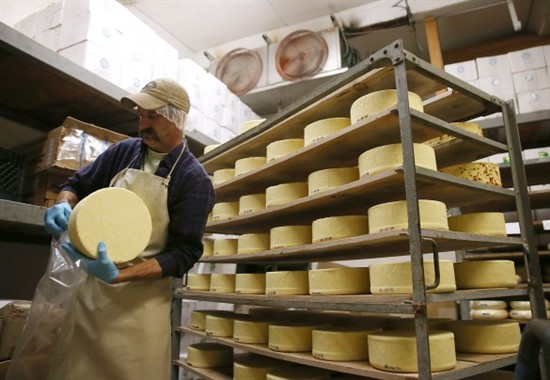 Cheese aging
