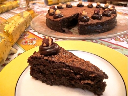 Nutella chocolate torte