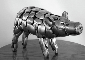 pig sculpture