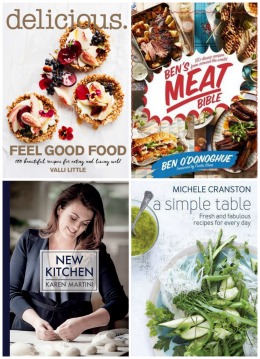cookbook collage