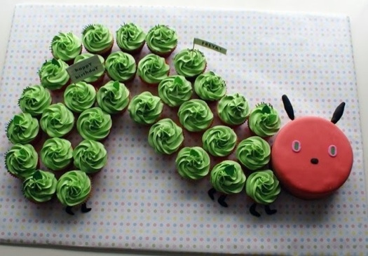Very Hungry Caterpillar Cake