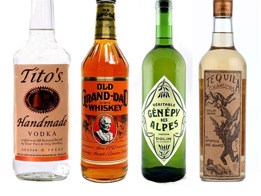 Bargain brand liquors