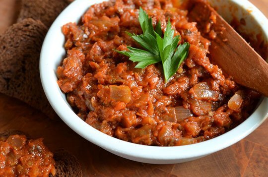 Ikra eggplant spread