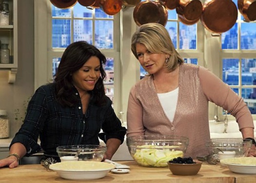 Rachel Ray and Martha Stewart