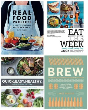 cookbook collage