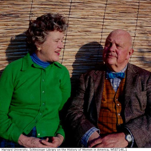 Julia Child and James Beard