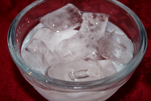 ice water
