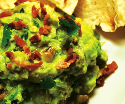Guacamole with Bacon